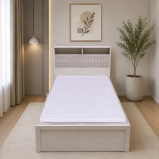 Home Box Liverpool Smart King Bed Set with Mattress - used 6 months - Al Thahani Furniture