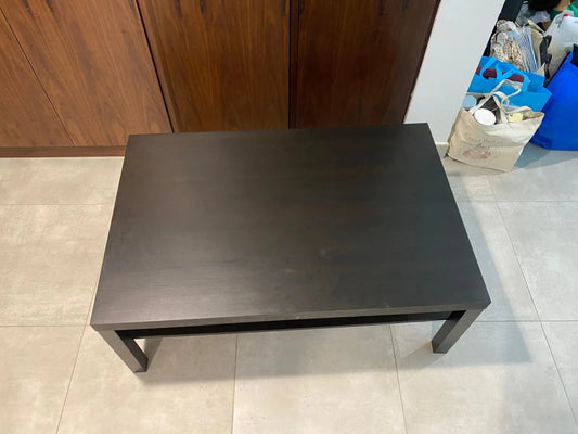 Home Box Modern Center Table | Black Wooden Finish - althahanifurniture
