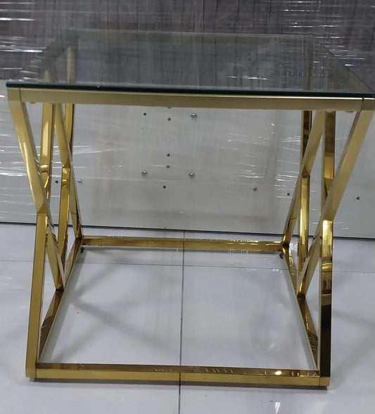 Home Box Modern Coffee Table | Clear Glass Top - althahanifurniture