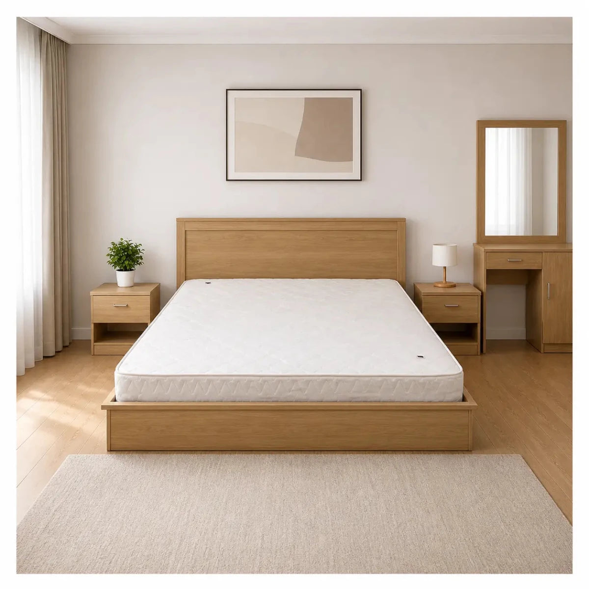 Home Box Modern King Bedroom Set – used 1 year - Al Thahani Furniture