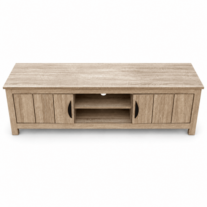 Home Box Nordic Spring 1.6m TV Unit for TVs up to 70 Inches – Light Oak - Al Thahani Furniture