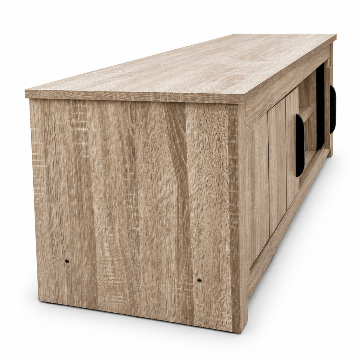 Home Box Nordic Spring 1.6m TV Unit for TVs up to 70 Inches – Light Oak - Al Thahani Furniture