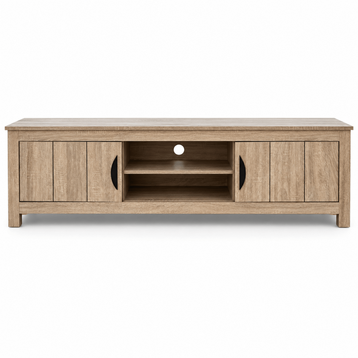 Home Box Nordic Spring 1.6m TV Unit for TVs up to 70 Inches – Light Oak - Al Thahani Furniture