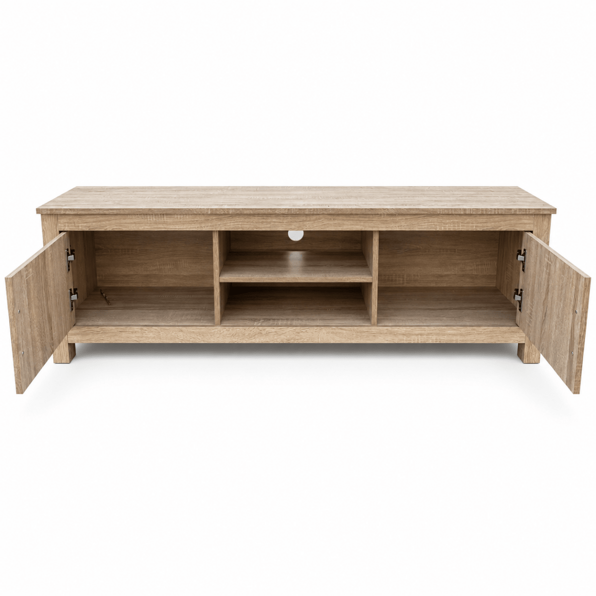 Home Box Nordic Spring 1.6m TV Unit for TVs up to 70 Inches – Light Oak - Al Thahani Furniture