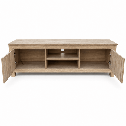 Home Box Nordic Spring 1.6m TV Unit for TVs up to 70 Inches – Light Oak - Al Thahani Furniture