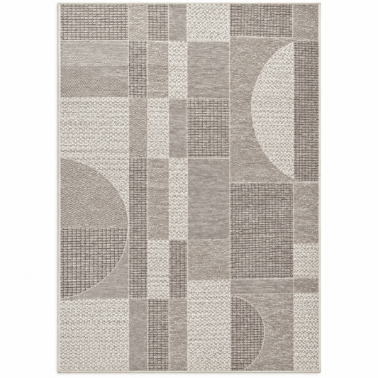 Home Box Oria Outdoor Polypropylene Rug – Beige – 120 × 170 cm - Al Thahani Furniture