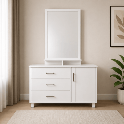 Home Box Philip 4-Piece King Bed Set | White, 180x200 cm - used 8 months - Al Thahani Furniture