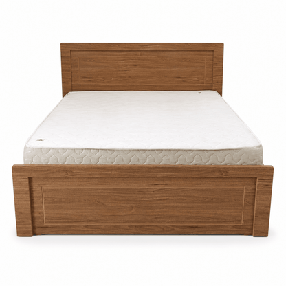Home Box Queen-Size Wooden Bed with Mattress | 160 × 200 cm - Al Thahani Furniture
