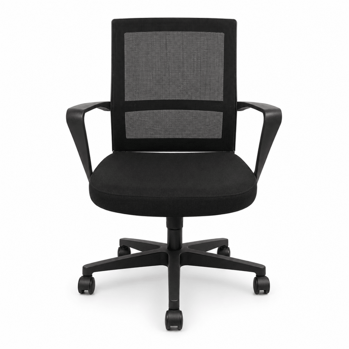 Home Box Solitaire Medium Back Office Chair – Black Mesh - Al Thahani Furniture