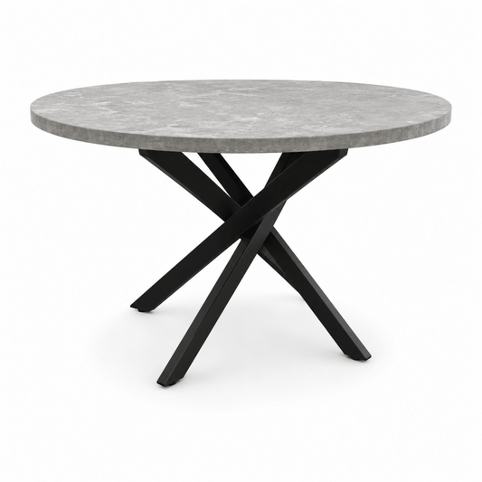 Home Box Welwick Sintered Stone Coffee Table | Round, Contemporary - used 4 months - Al Thahani Furniture