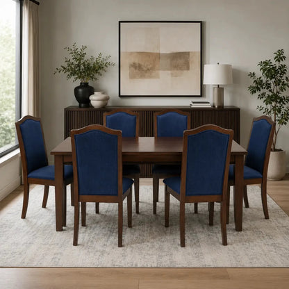 Home Center Indiana 6 - Seater Dining Set - used 1 year - Al Thahani Furniture