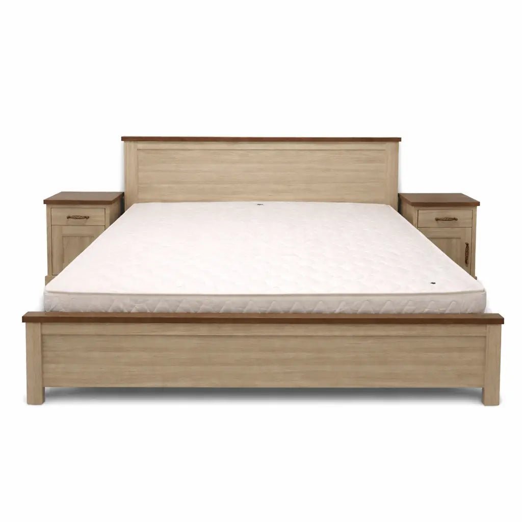 Home Center King Bedroom Set – 180x200 cm Bed with Mattress(Used – 1 Year, Excellent Condition) - althahanifurniture