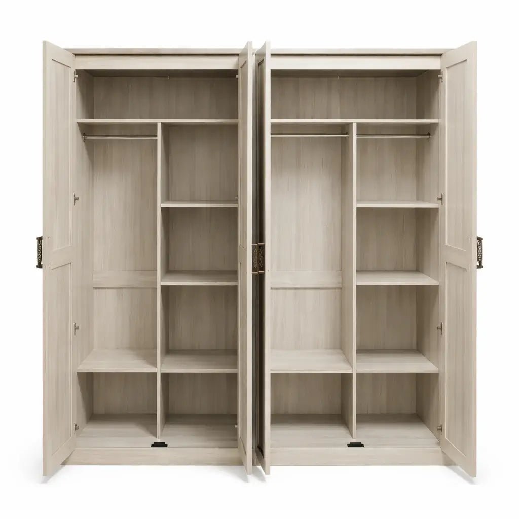 Home Center King Bedroom Set – 180x200 cm Bed with Mattress(Used – 1 Year, Excellent Condition) - althahanifurniture