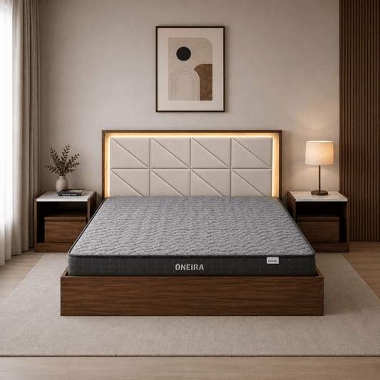 Home Center Modern Bed Set without Mattress 180x200cm - used 8 months - Al Thahani Furniture