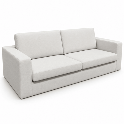 Home Centre 3-Seater Fabric Sofa – Ivory Beige - Al Thahani Furniture