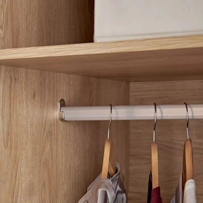 Home Centre Anders 5-Door Wardrobe with Mirror | Oak - Al Thahani Furniture