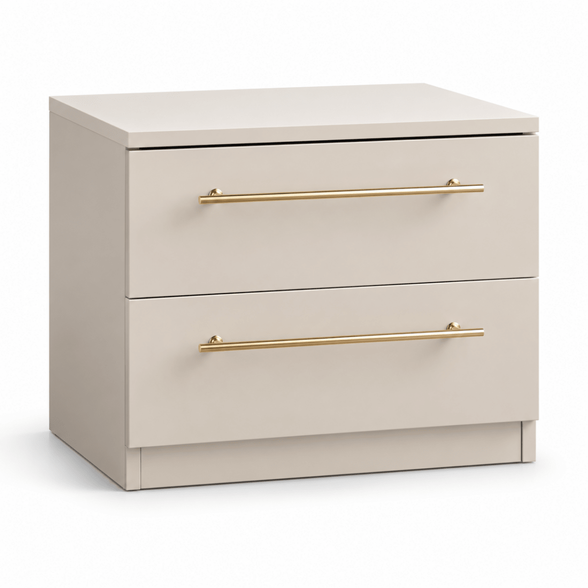 Home Centre Dante 7-Piece King Bedroom Set with 5-Door Wardrobe & Mattress – 180 × 200 cm – Beige & Camel - Al Thahani Furniture