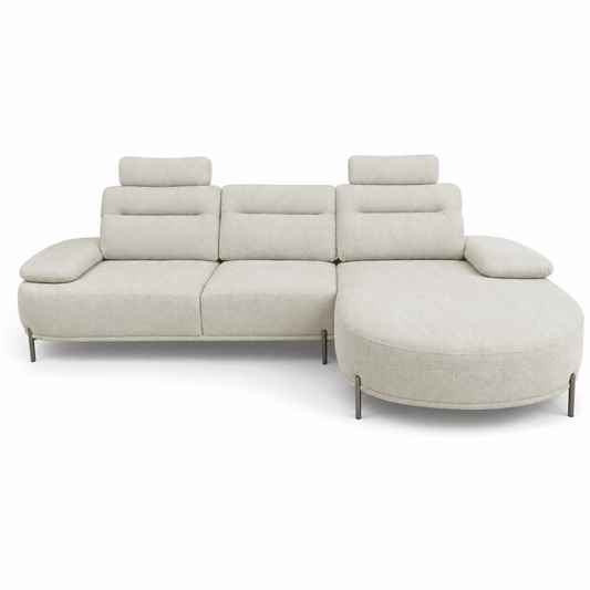 Home Centre Fernan 3-Seater Fabric Left Corner Sofa – Beige - Al Thahani Furniture