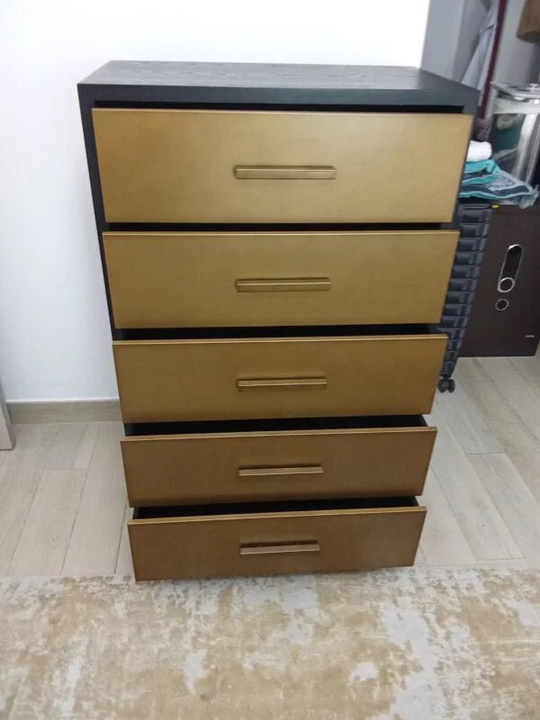 Home Centre Global Luxe Bedroom Suite | King Bed, Wardrobe & Dresser Set, 180x200cm - althahanifurniture