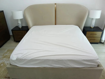 Home Centre Global Luxe Bedroom Suite | King Bed, Wardrobe & Dresser Set, 180x200cm - althahanifurniture