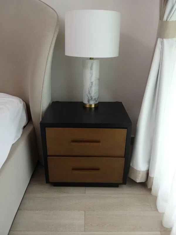 Home Centre Global Luxe Bedroom Suite | King Bed, Wardrobe & Dresser Set, 180x200cm - althahanifurniture