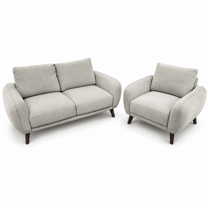 Home Centre Ingrid 2+1 Seater Fabric Sofa Set – Beige - Al Thahani Furniture