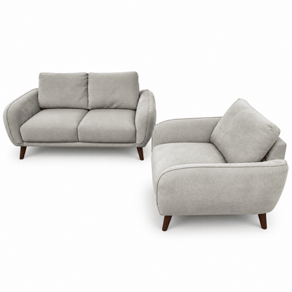 Home Centre Ingrid 2+1 Seater Fabric Sofa Set – Beige - Al Thahani Furniture