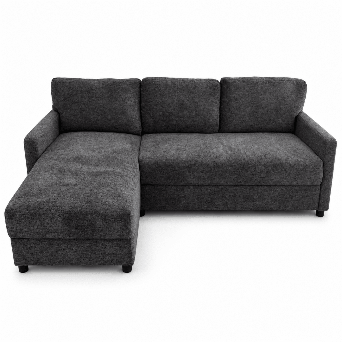 Home Centre Joy 3-Seater Fabric Reversible Corner Sofa – Dark Grey - Al Thahani Furniture