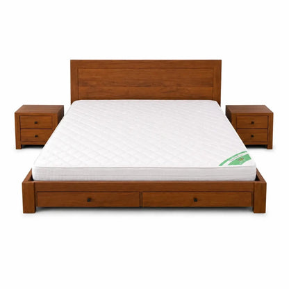 Home Centre King Bed Set without Mattress, Storage | 180x200 cm - used 8 months - Al Thahani Furniture