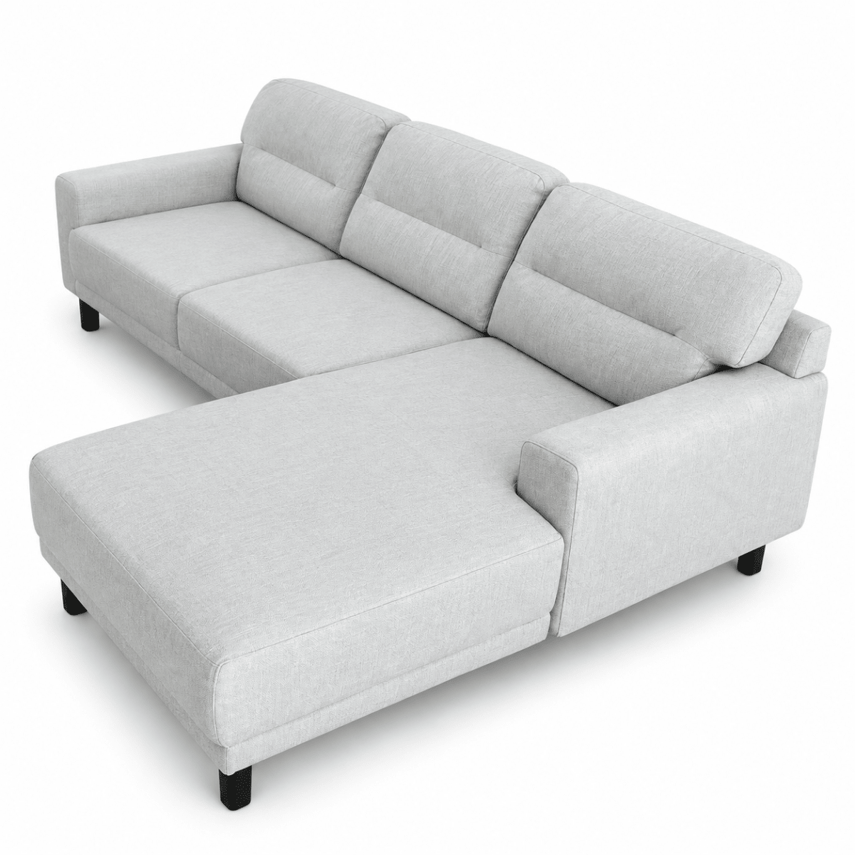 Home Centre Kipper 3-Seater Fabric Right Corner Sofa – Beige – 250 × 160 cm - Al Thahani Furniture