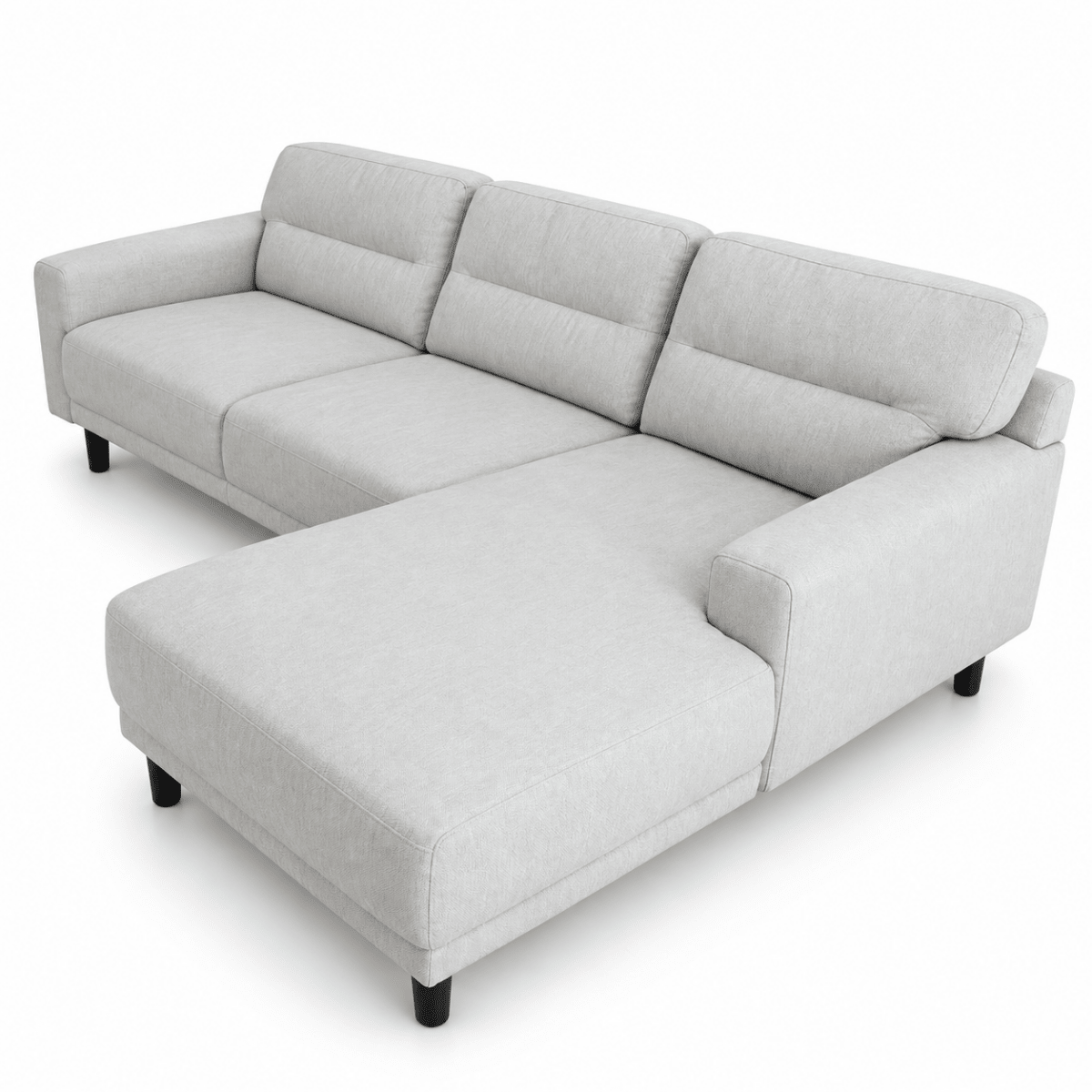 Home Centre Kipper 3-Seater Fabric Right Corner Sofa – Beige – 250 × 160 cm - Al Thahani Furniture