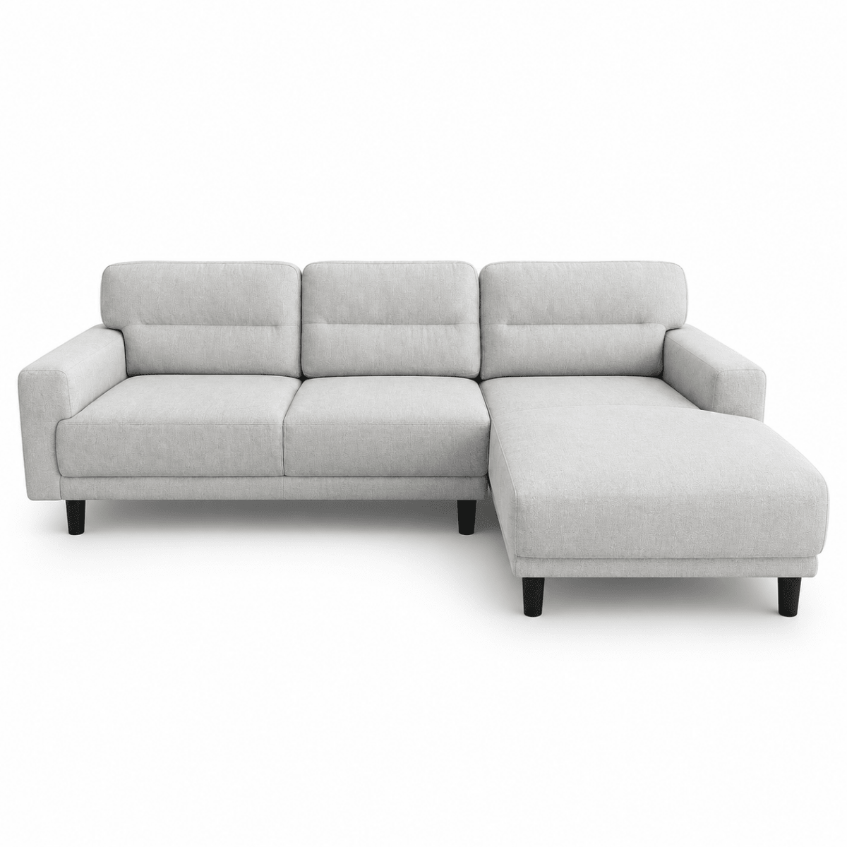 Home Centre Kipper 3-Seater Fabric Right Corner Sofa – Beige – 250 × 160 cm - Al Thahani Furniture