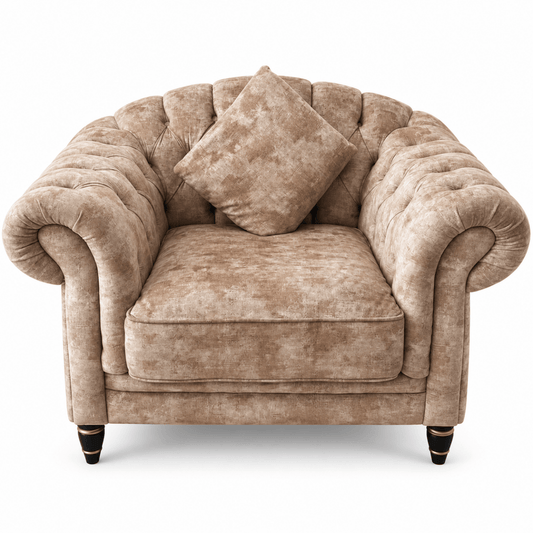 Home Centre Minotti Fabric Armchair - Al Thahani Furniture