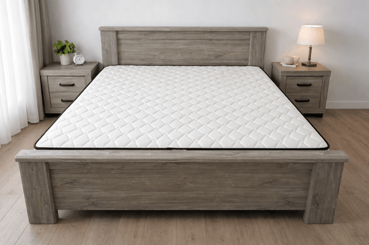 Home Centre Modern King Bedroom Set – Grey Wood Finish – Complete Matching Suite – King Size (180x200 cm) - althahanifurniture