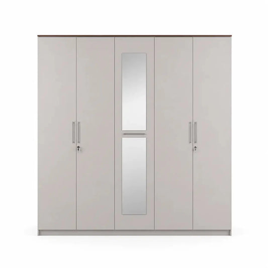 Home Centre Prime 5 - Door Wardrobe – used 8 months - Al Thahani Furniture