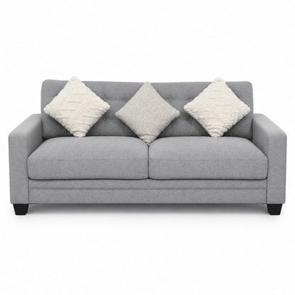 Home Centre Rochdale Grey 5-Seater Sofa Set – 3-Seater &amp; 2-Seater - Al Thahani Furniture