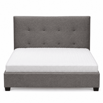 Home Centre Stellar Vox Queen Storage Bed with Bluetooth Speakers &amp; USB – Grey - Al Thahani Furniture