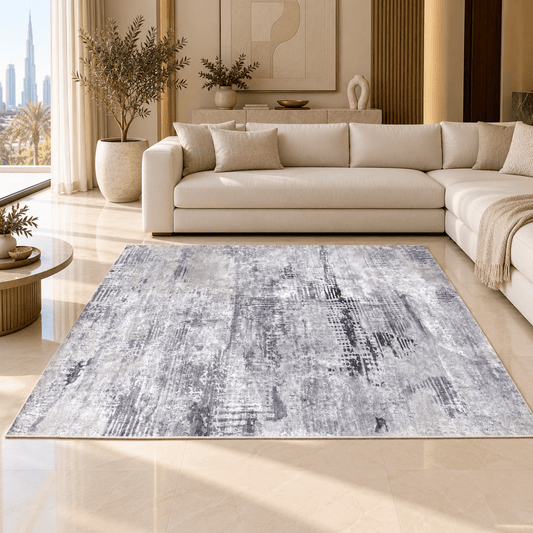 Home Centre Vapor Rug – Grey – 200 × 290 cm - Al Thahani Furniture