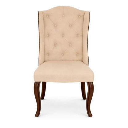 Home Centre Voyage Tufted Armless Dining Chair | Modern Comfort - althahanifurniture