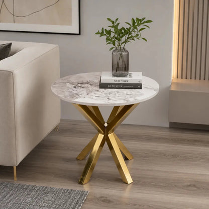 HomeBox Welwick Sintered Stone Coffee Table | used 7 months - Al Thahani Furniture