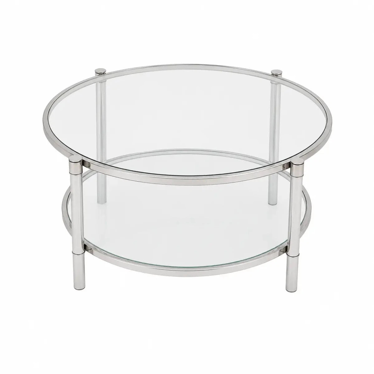 Homes R Us Darren Glass Coffee Table | used 5 months - Al Thahani Furniture