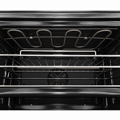 Hoover FGC9060-3DE 90cm 5-Burner Gas Cooker with Electric Oven – Stainless Steel - Al Thahani Furniture