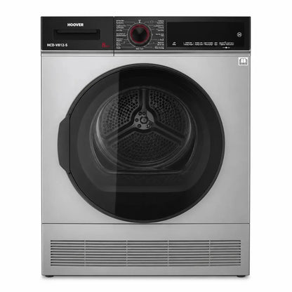 Hoover HCD-V812-S 8kg Condenser Tumble Dryer | 16 Programs, Sensor Drying, Silver - used 4 months - Al Thahani Furniture