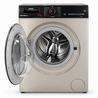 Hoover HWD-V8614-S 8kg / 6kg Front Load Washer Dryer – Silver - Al Thahani Furniture