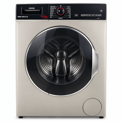 Hoover HWD-V8614-S 8kg / 6kg Front Load Washer Dryer – Silver - Al Thahani Furniture