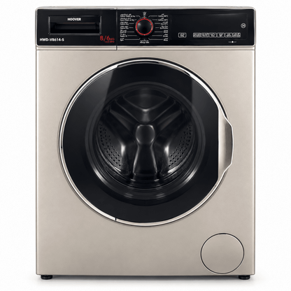Hoover HWD-V8614-S 8kg / 6kg Front Load Washer Dryer – Silver - Al Thahani Furniture