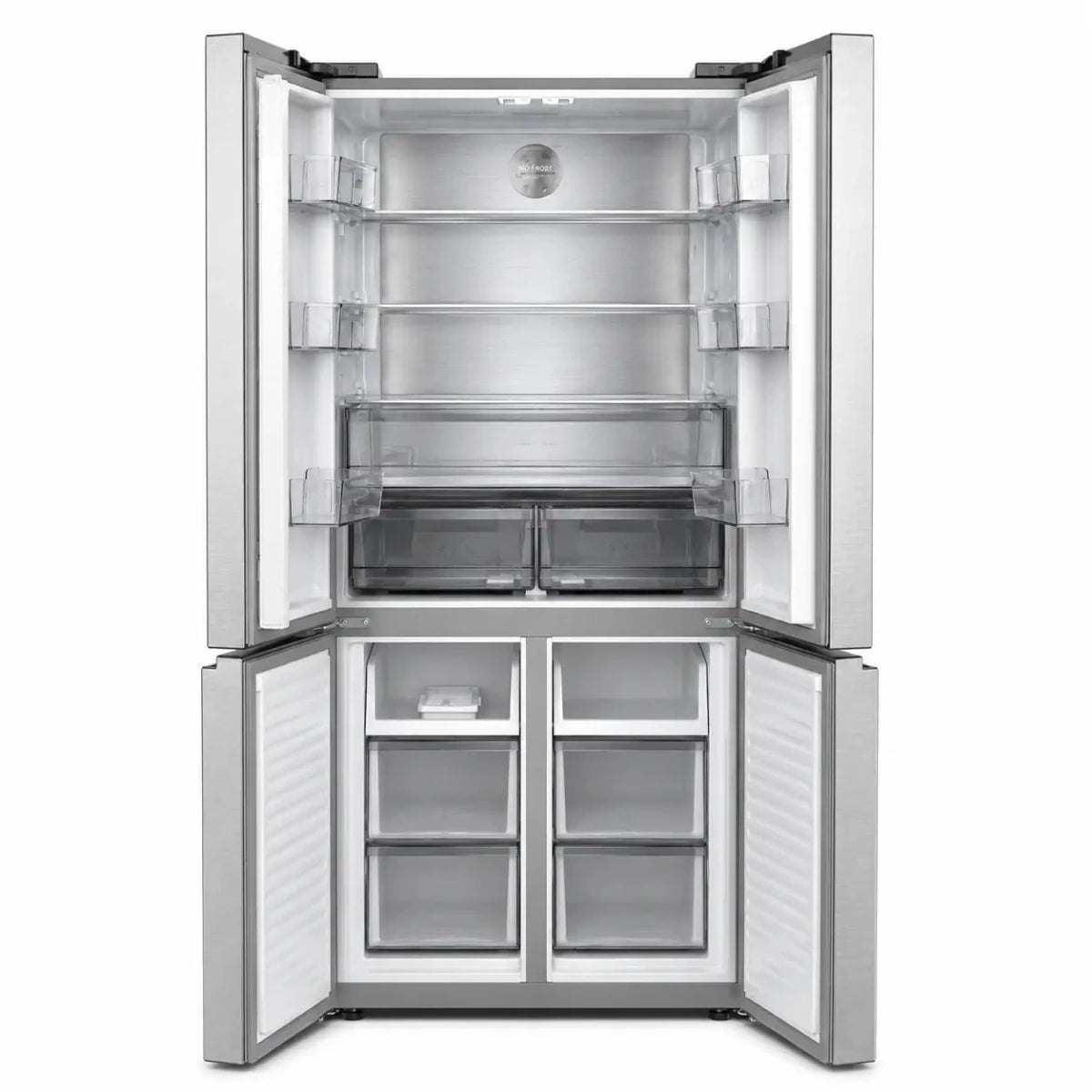 Hoover HXD-M540-S French Door Refrigerator | 540L Gross - used 5 months - Al Thahani Furniture
