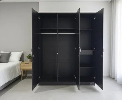 IKEA 3‑Door Wardrobe with Mirror - althahanifurniture