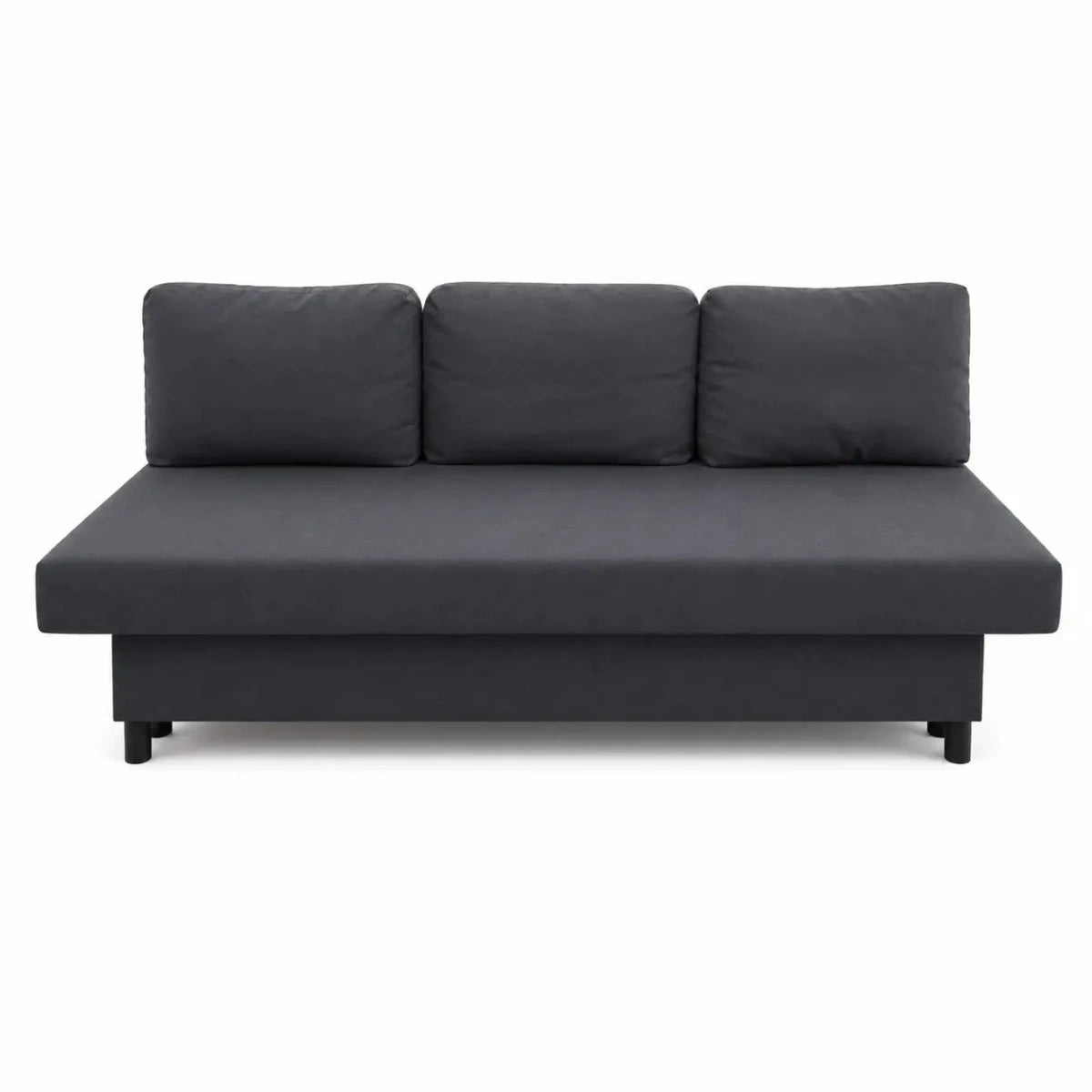 IKEA ÄLVDALEN 3-Seat Sofa-Bed with Storage | Knisa Dark Grey - used 6 months - Al Thahani Furniture