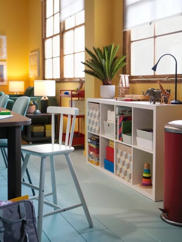 IKEA AGAM Junior Chair in White Solid Wood | Sturdy & Timeless - althahanifurniture